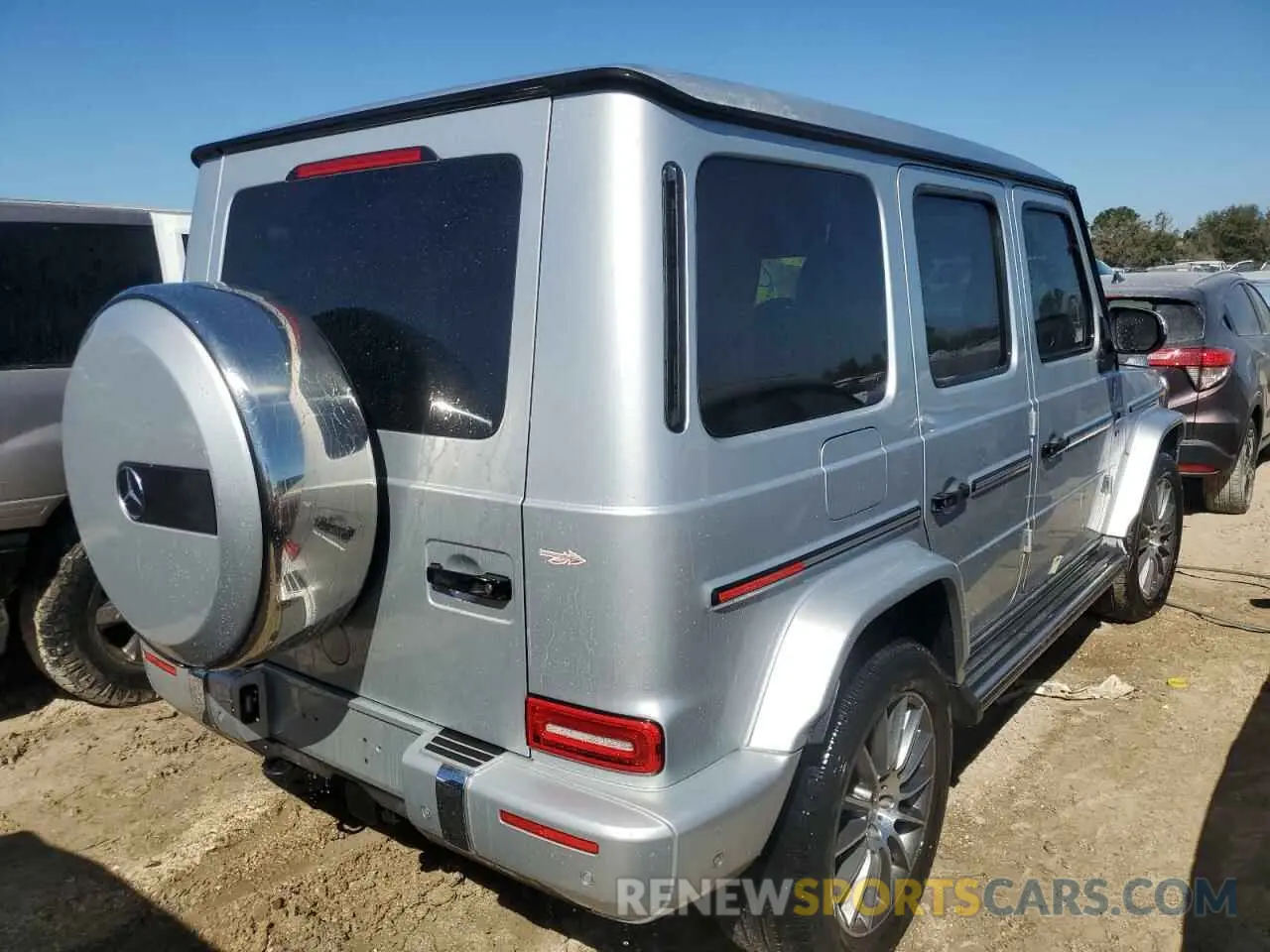 3 fotografías del automóvil dañado WDCYC6BJ1KX307667 MERCEDES-BENZ G-CLASS 2019