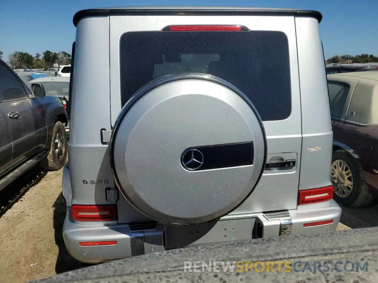 6 fotografías del automóvil dañado WDCYC6BJ1KX307667 MERCEDES-BENZ G-CLASS 2019