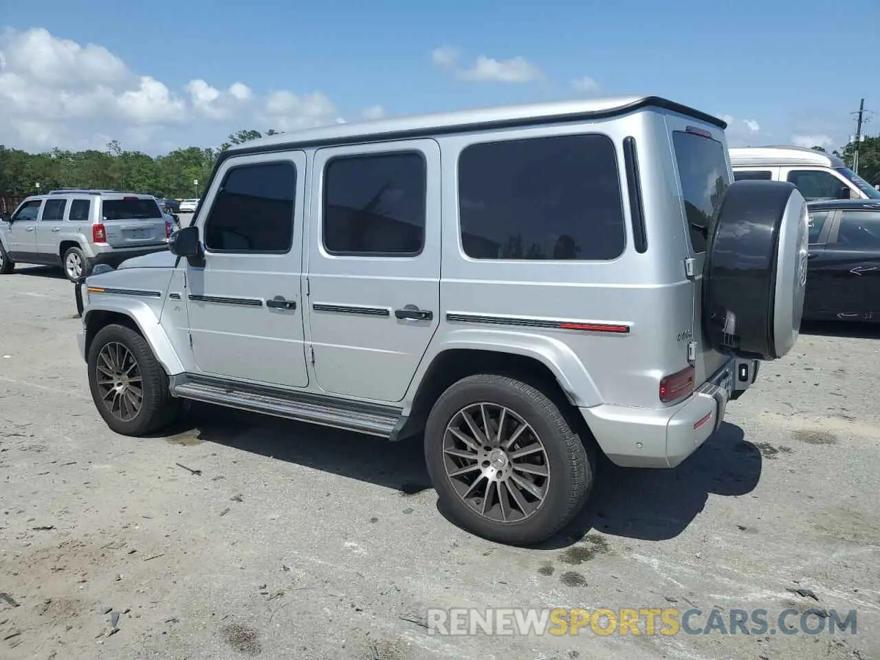 2 fotografías del automóvil dañado WDCYC6BJ6KX324402 MERCEDES-BENZ G-CLASS 2019
