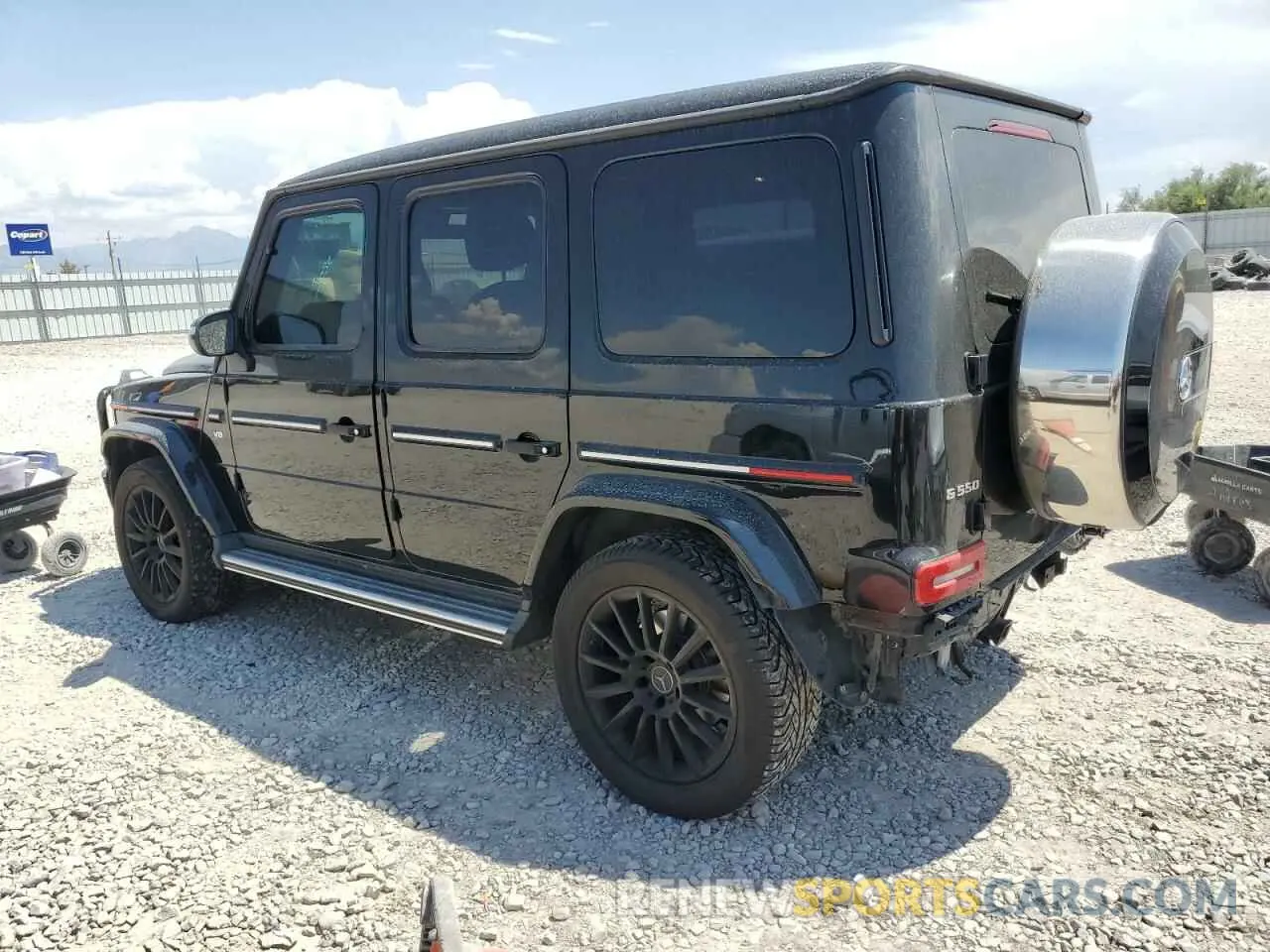2 fotografías del automóvil dañado WDCYC6BJ7KX315031 MERCEDES-BENZ G-CLASS 2019