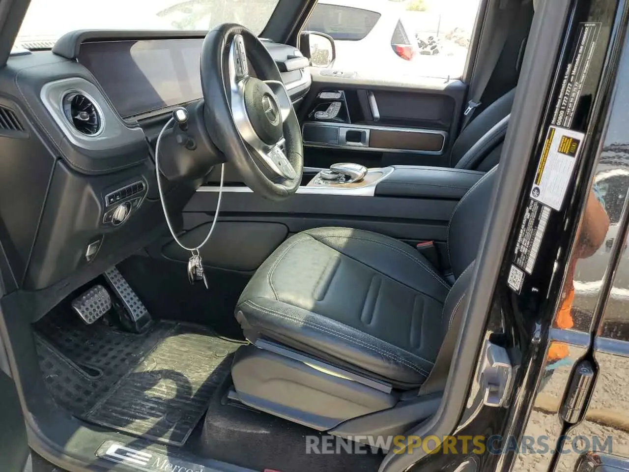 7 fotografías del automóvil dañado WDCYC6BJ7KX315031 MERCEDES-BENZ G-CLASS 2019