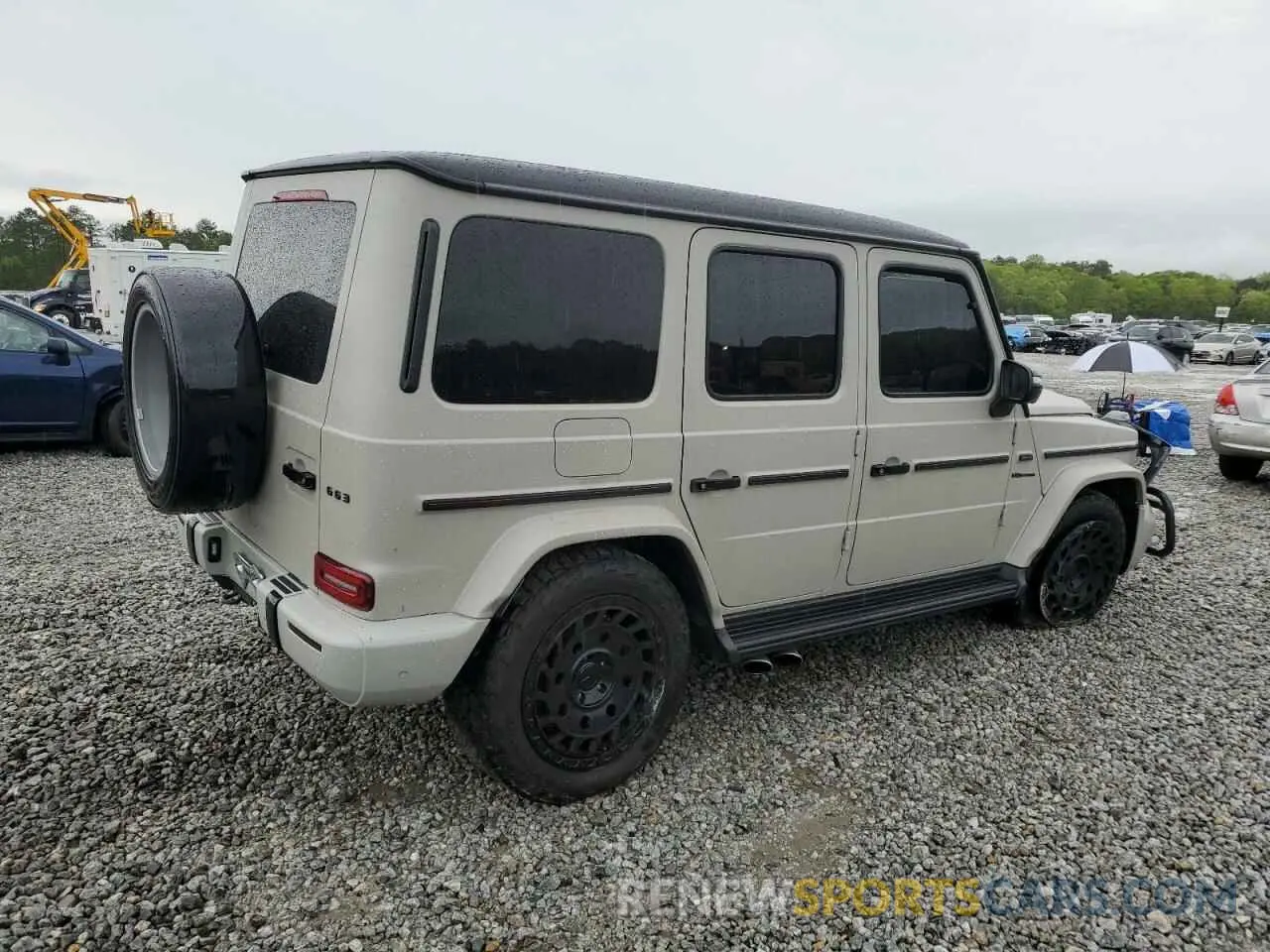 3 fotografías del automóvil dañado WDCYC7HJ4KX309040 MERCEDES-BENZ G-CLASS 2019