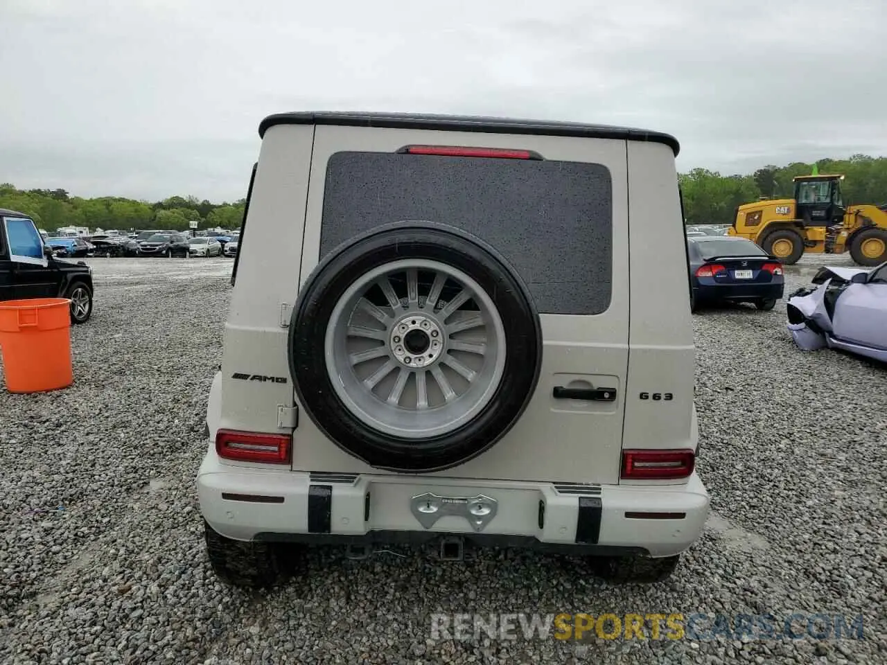 6 fotografías del automóvil dañado WDCYC7HJ4KX309040 MERCEDES-BENZ G-CLASS 2019