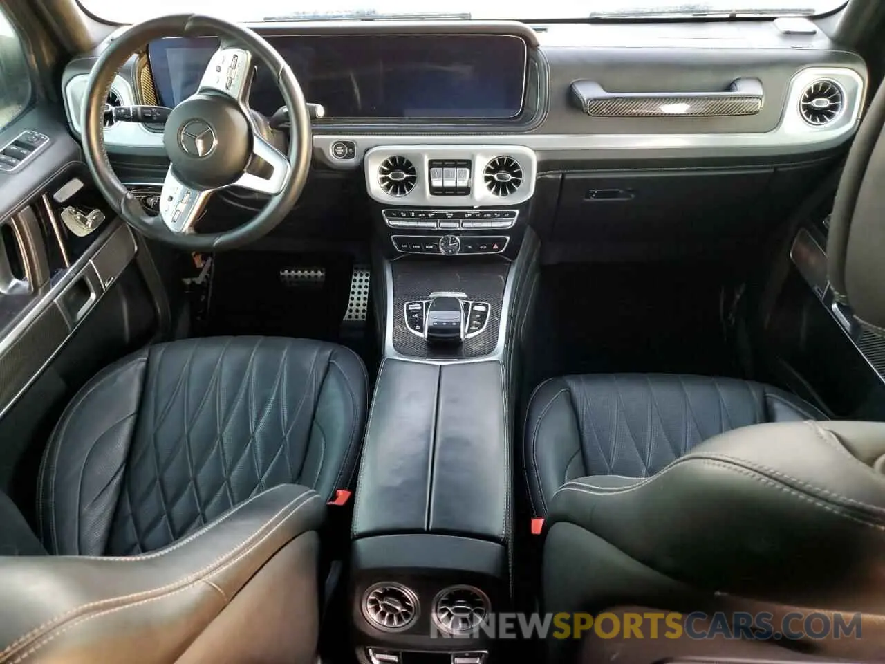 8 fotografías del automóvil dañado W1NYC6BJ1LX348610 MERCEDES-BENZ G-CLASS 2020