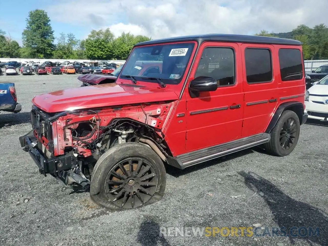 1 fotografías del automóvil dañado W1NYC6BJ1LX348980 MERCEDES-BENZ G-CLASS 2020