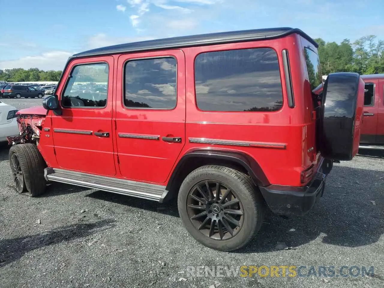 2 fotografías del automóvil dañado W1NYC6BJ1LX348980 MERCEDES-BENZ G-CLASS 2020