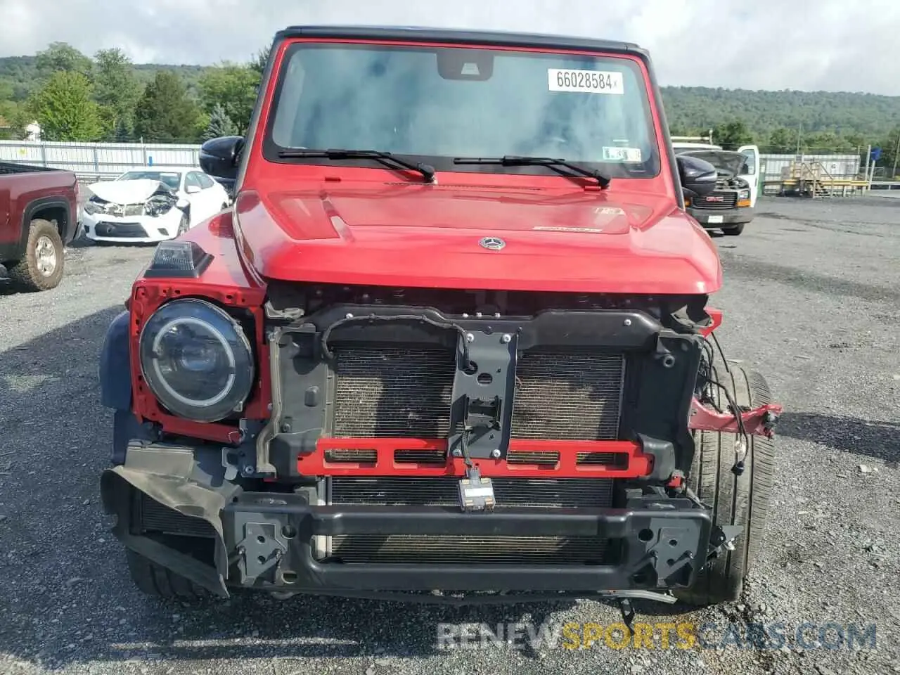 5 fotografías del automóvil dañado W1NYC6BJ1LX348980 MERCEDES-BENZ G-CLASS 2020