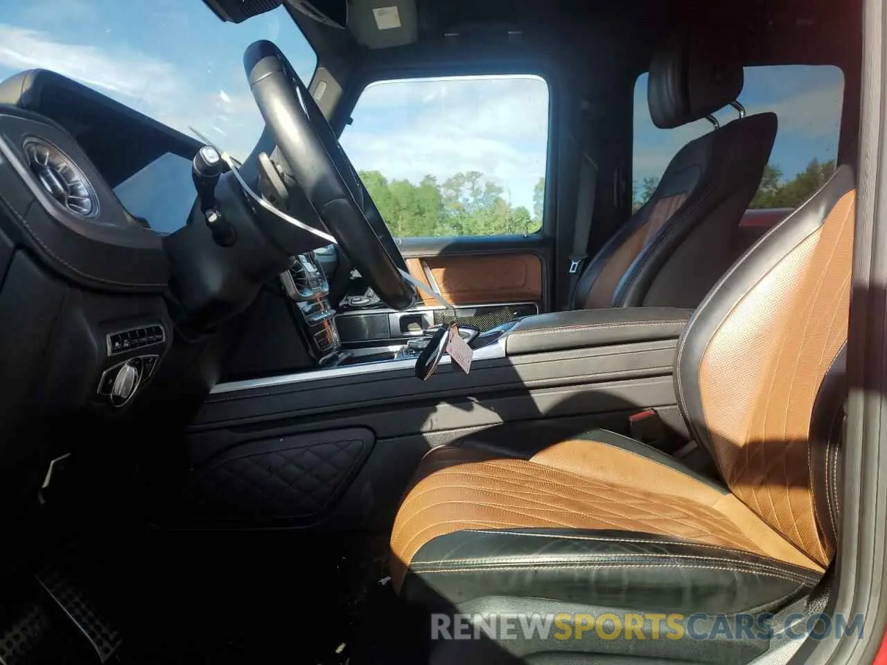 7 fotografías del automóvil dañado W1NYC6BJ1LX348980 MERCEDES-BENZ G-CLASS 2020