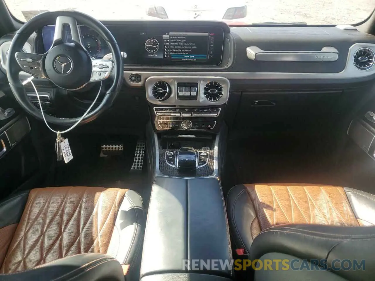 8 fotografías del automóvil dañado W1NYC6BJ1LX348980 MERCEDES-BENZ G-CLASS 2020