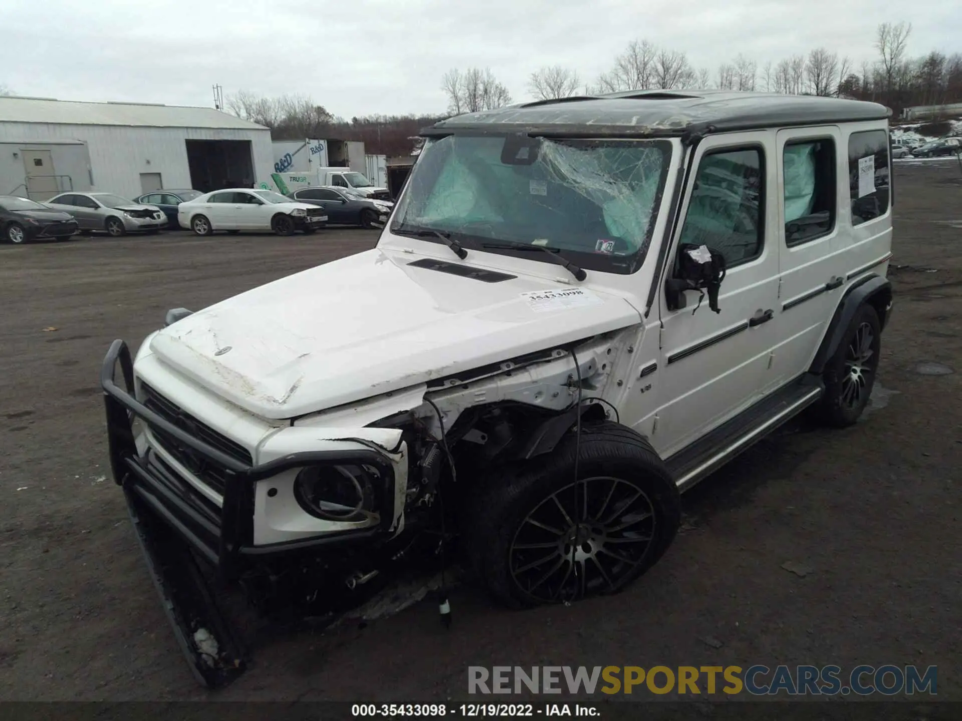 2 fotografías del automóvil dañado W1NYC6BJ2LX346154 MERCEDES-BENZ G-CLASS 2020