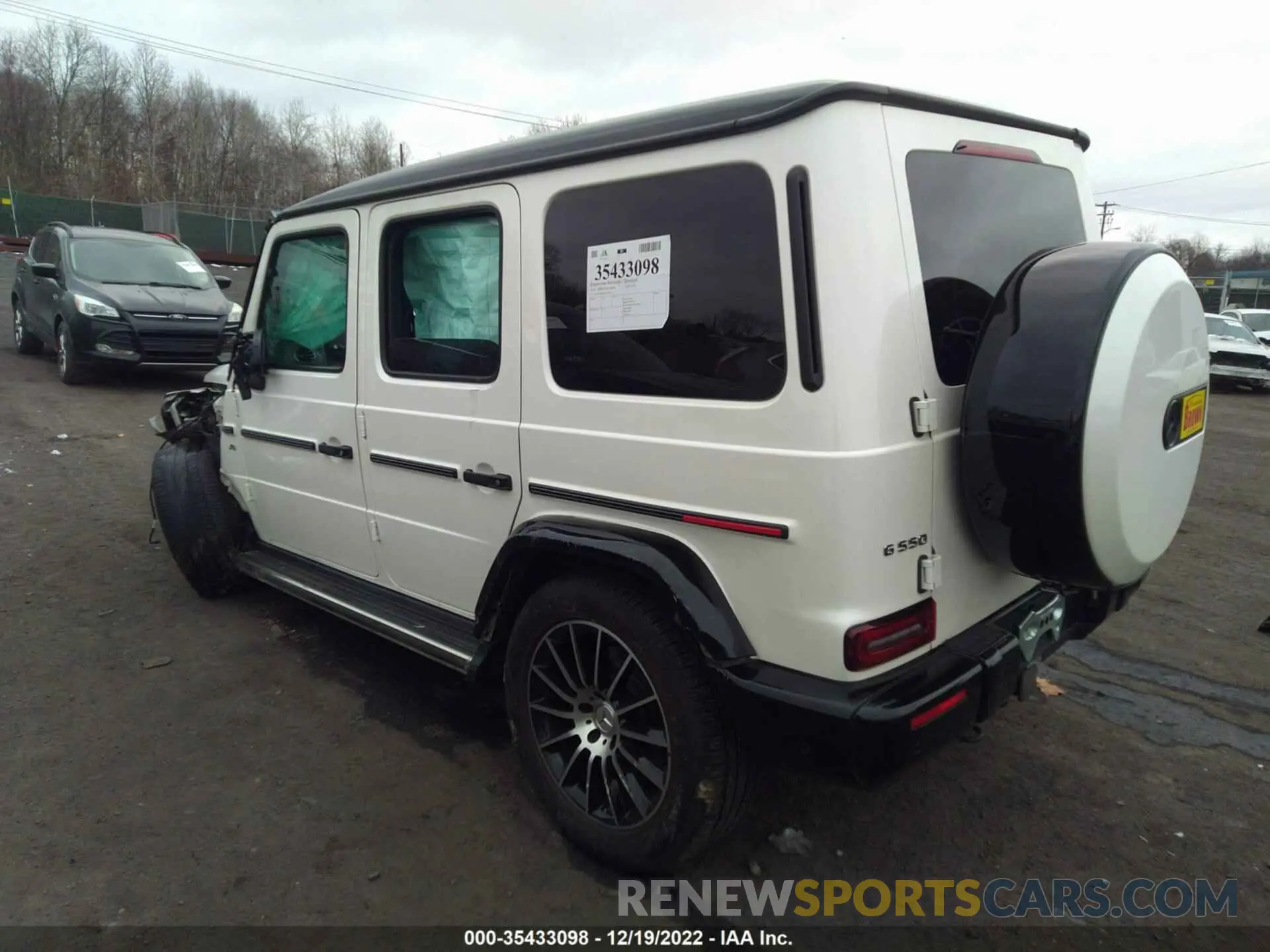 3 fotografías del automóvil dañado W1NYC6BJ2LX346154 MERCEDES-BENZ G-CLASS 2020