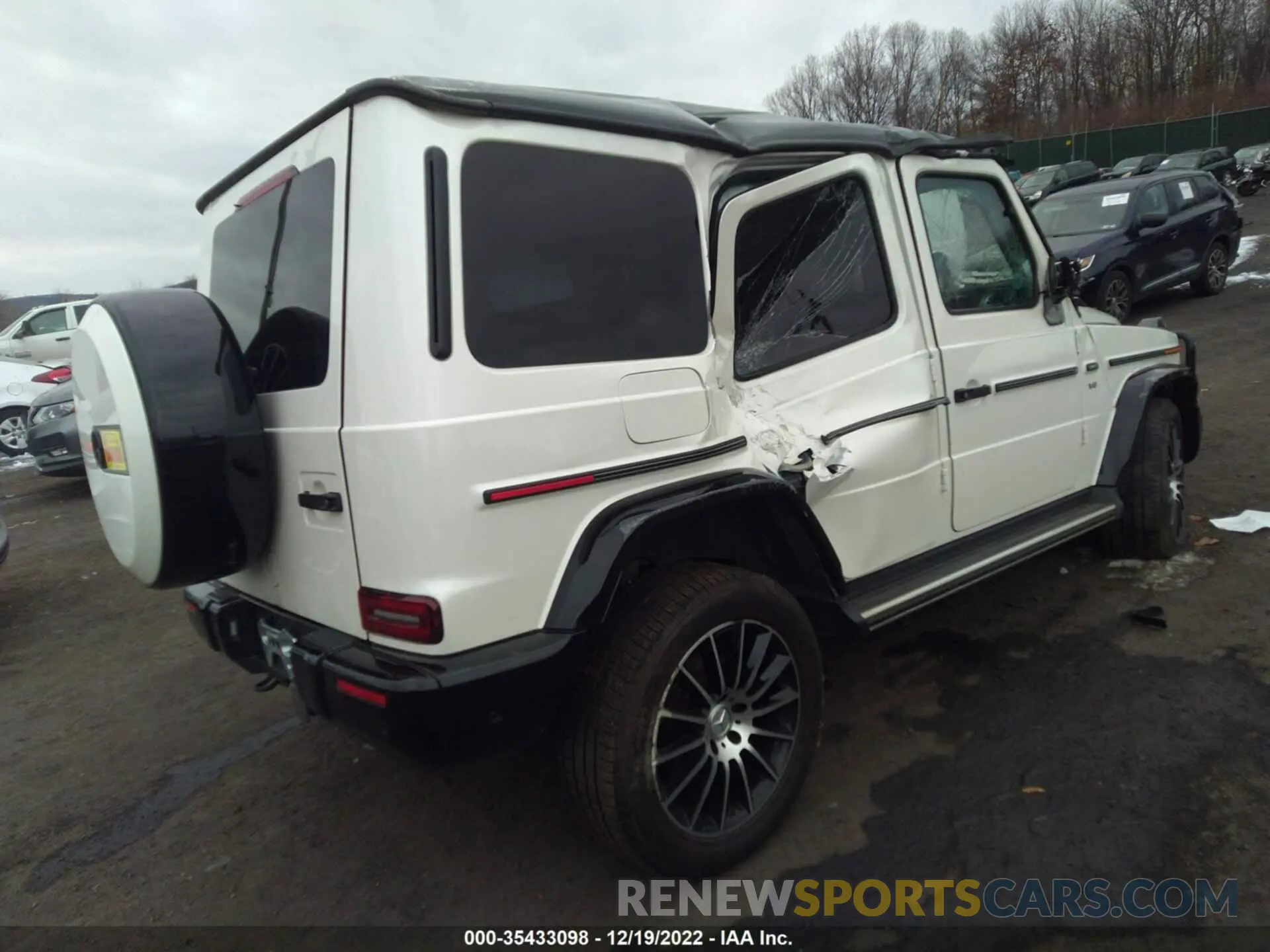 4 fotografías del automóvil dañado W1NYC6BJ2LX346154 MERCEDES-BENZ G-CLASS 2020