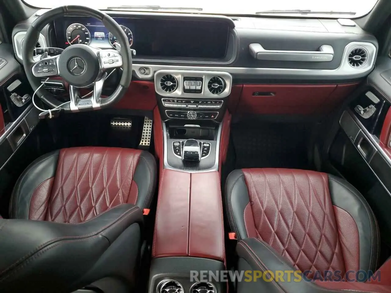 8 fotografías del automóvil dañado W1NYC7HJ1LX353898 MERCEDES-BENZ G-CLASS 2020