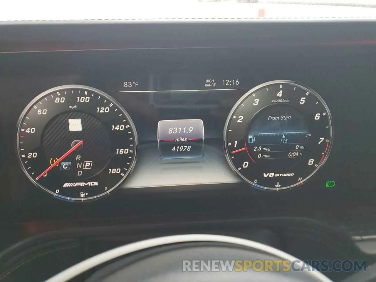9 fotografías del automóvil dañado W1NYC7HJ1LX353898 MERCEDES-BENZ G-CLASS 2020