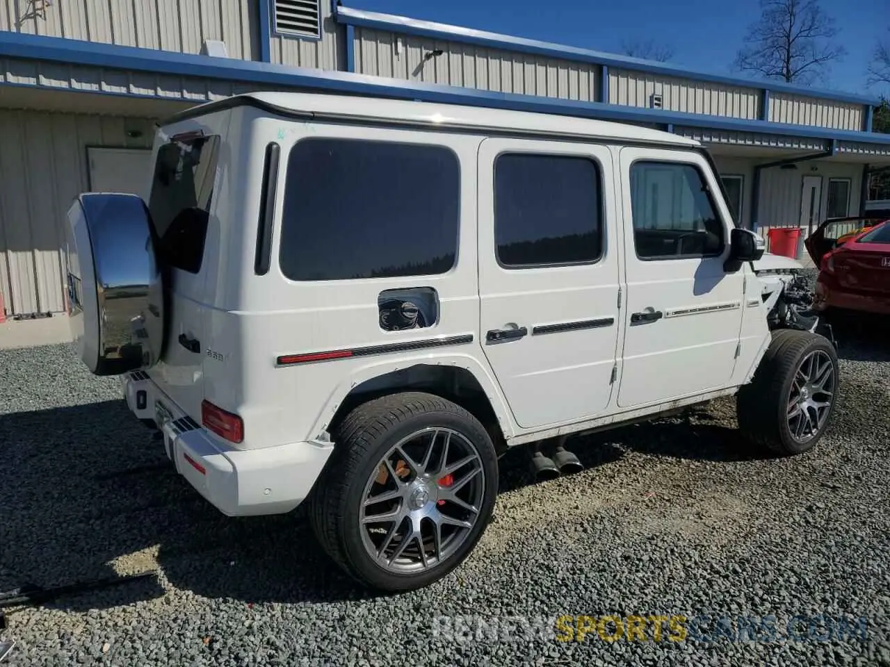 3 fotografías del automóvil dañado W1NYC7HJ2LX357815 MERCEDES-BENZ G-CLASS 2020