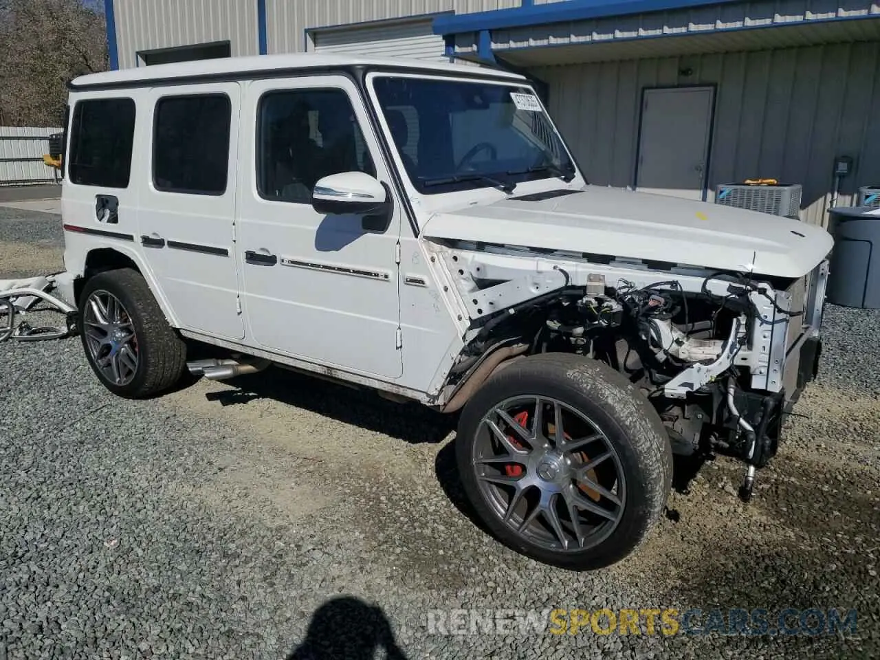 4 fotografías del automóvil dañado W1NYC7HJ2LX357815 MERCEDES-BENZ G-CLASS 2020
