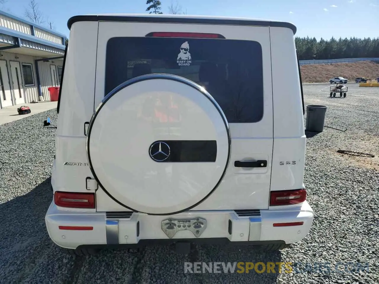 6 fotografías del automóvil dañado W1NYC7HJ2LX357815 MERCEDES-BENZ G-CLASS 2020