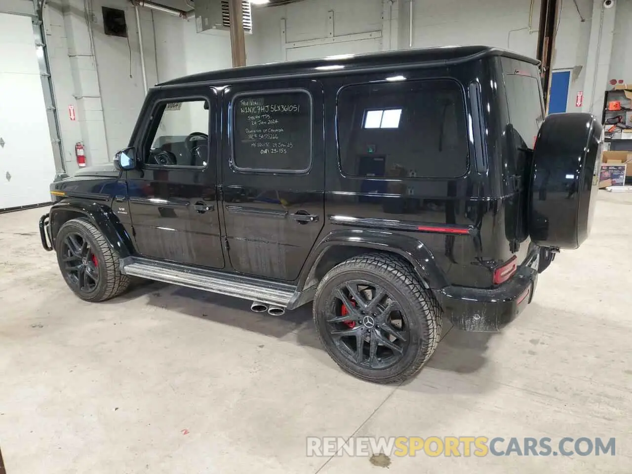 2 fotografías del automóvil dañado W1NYC7HJ5LX361051 MERCEDES-BENZ G-CLASS 2020