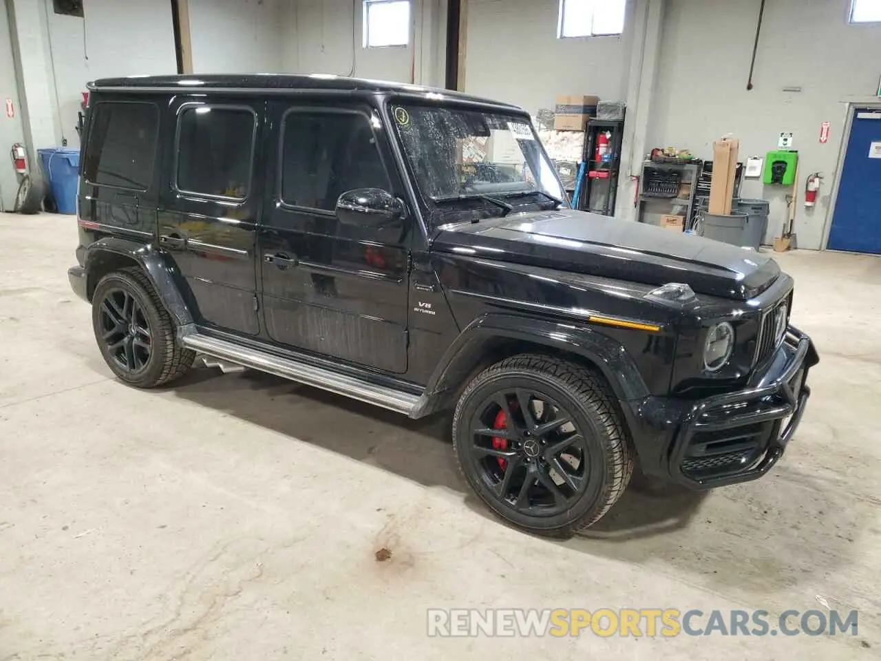 4 fotografías del automóvil dañado W1NYC7HJ5LX361051 MERCEDES-BENZ G-CLASS 2020