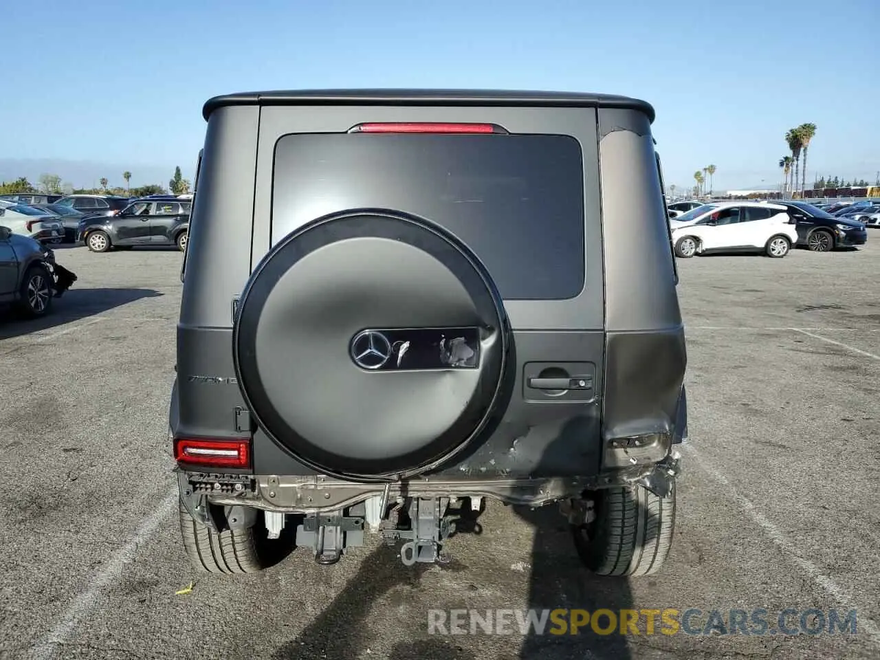 6 fotografías del automóvil dañado W1NYC7HJ7LX353114 MERCEDES-BENZ G-CLASS 2020
