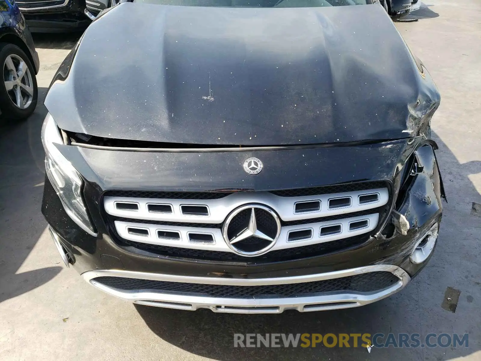 7 fotografías del automóvil dañado WDCTG4EB4LU026540 MERCEDES-BENZ G CLASS 2020