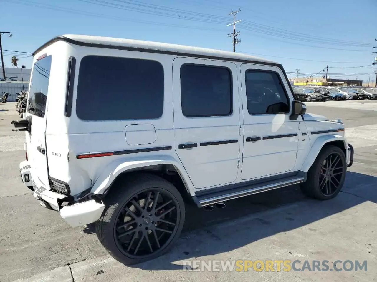 3 fotografías del automóvil dañado WDCYC7HJ9LX336882 MERCEDES-BENZ G-CLASS 2020