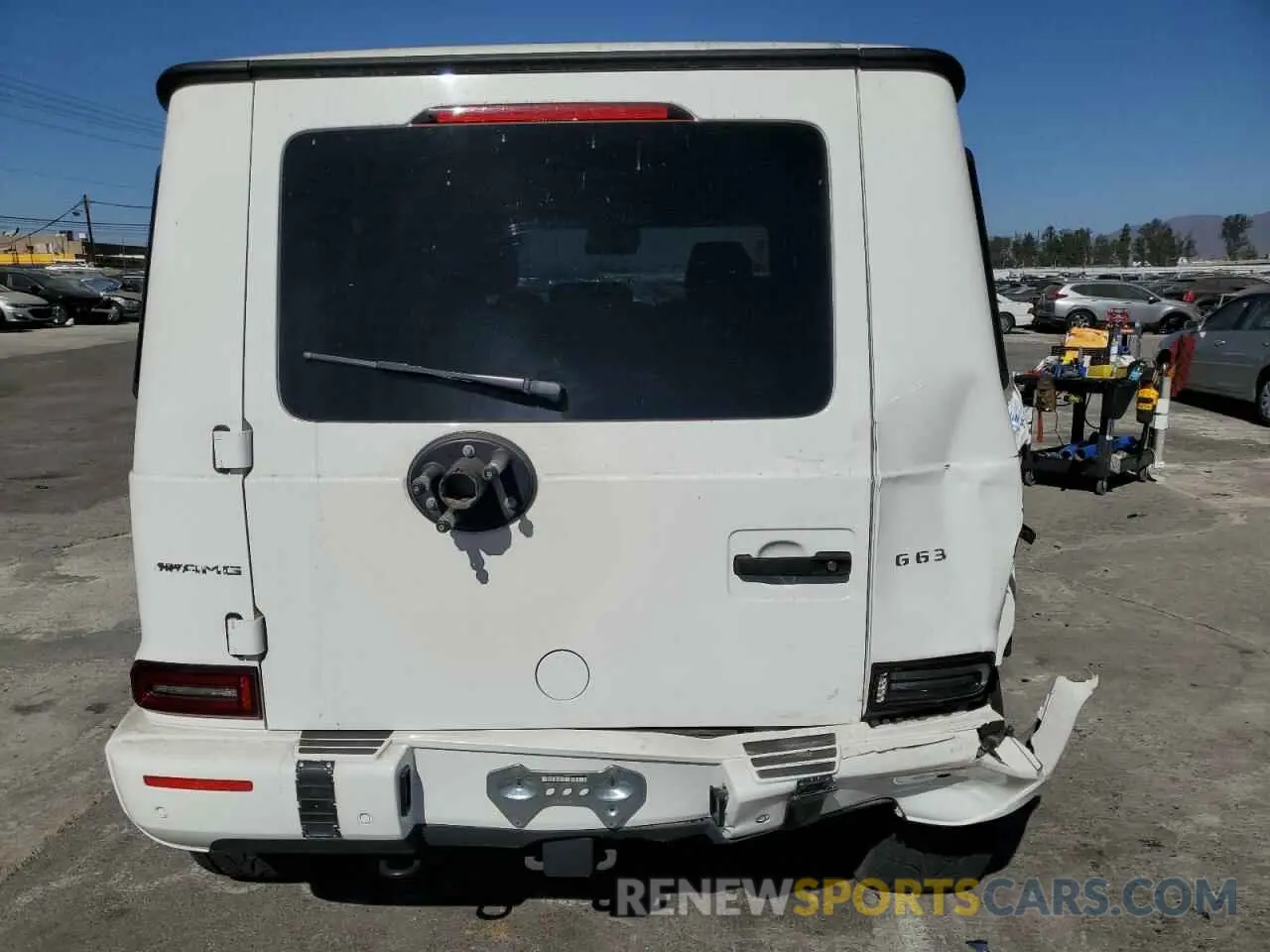 6 fotografías del automóvil dañado WDCYC7HJ9LX336882 MERCEDES-BENZ G-CLASS 2020