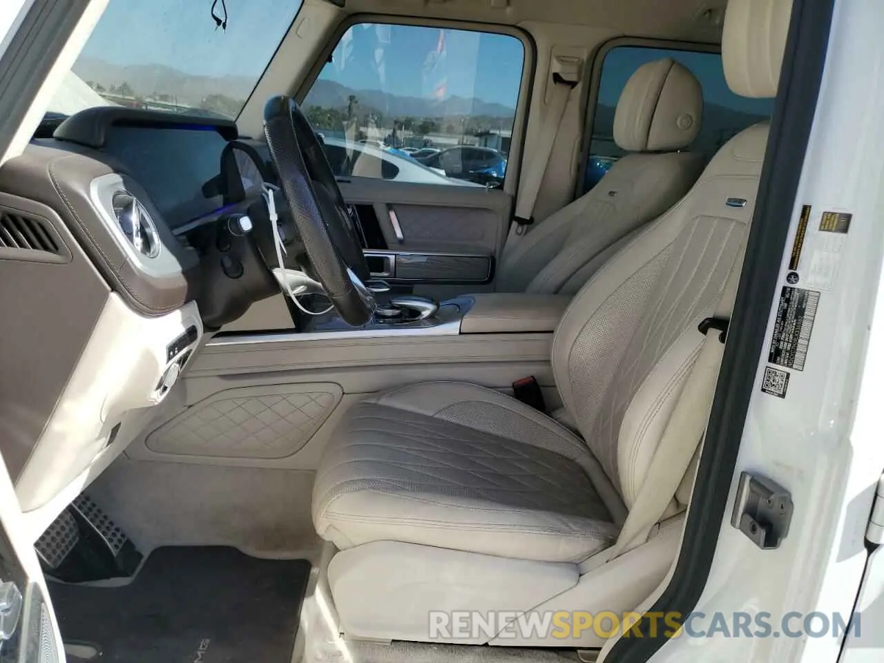 7 fotografías del automóvil dañado WDCYC7HJ9LX336882 MERCEDES-BENZ G-CLASS 2020