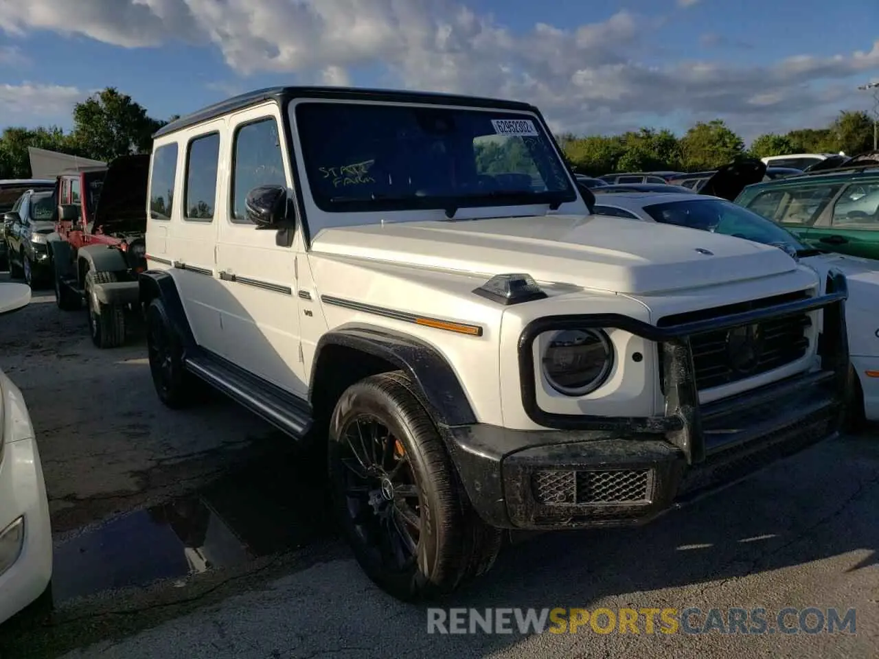 1 fotografías del automóvil dañado W1NYC6BJ1MX385092 MERCEDES-BENZ G-CLASS 2021