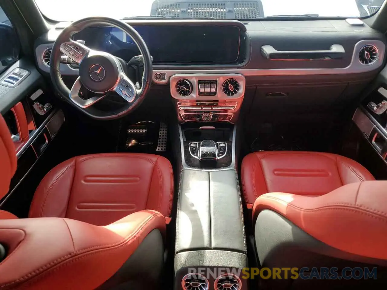8 fotografías del automóvil dañado W1NYC6BJ4MX389217 MERCEDES-BENZ G-CLASS 2021