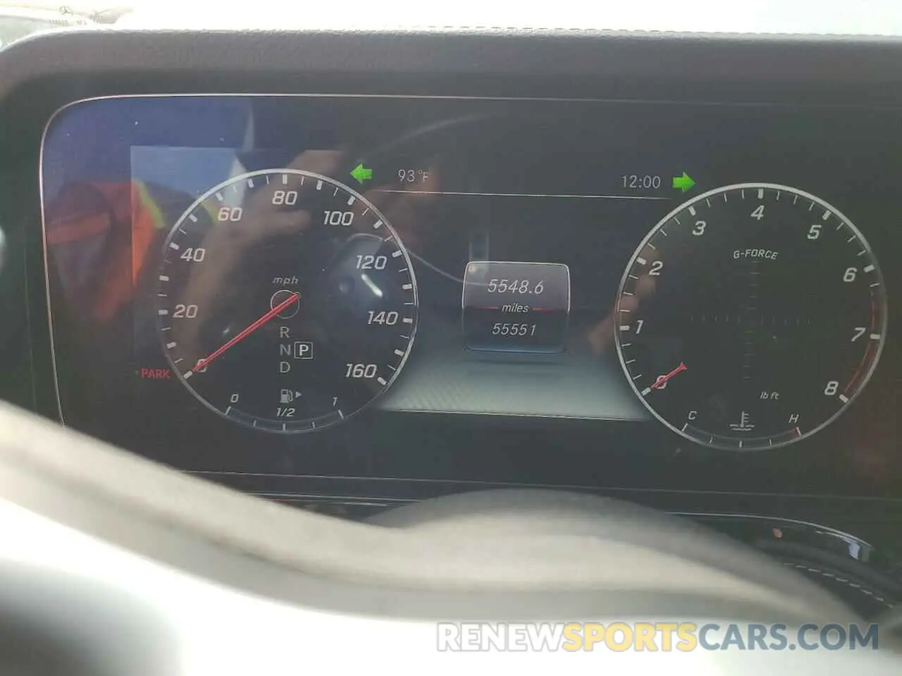 9 fotografías del automóvil dañado W1NYC6BJ4MX389217 MERCEDES-BENZ G-CLASS 2021