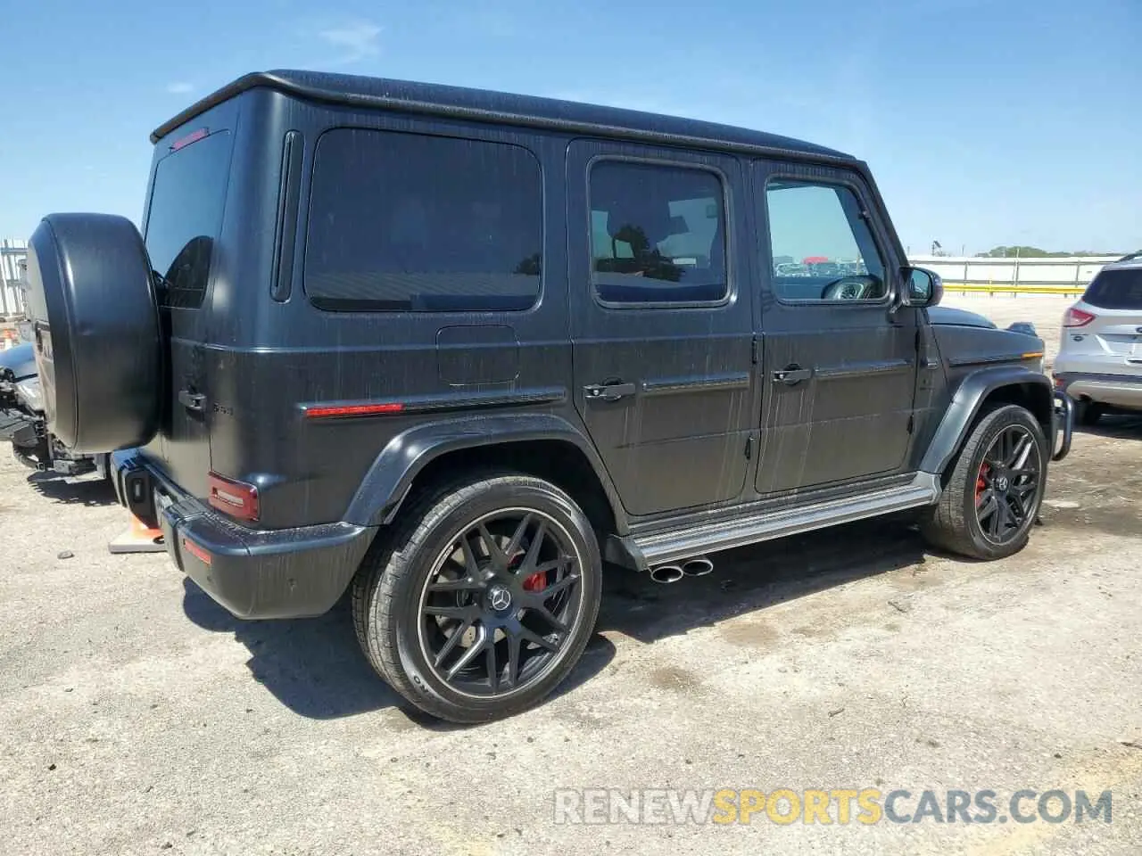 3 fotografías del automóvil dañado W1NYC7HJ1MX384652 MERCEDES-BENZ G-CLASS 2021