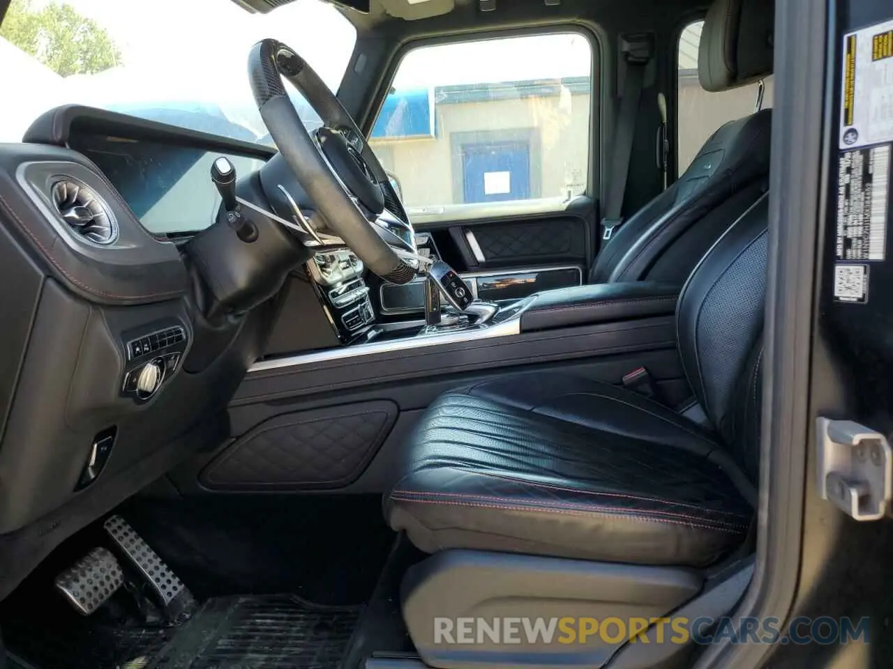 7 fotografías del automóvil dañado W1NYC7HJ1MX384652 MERCEDES-BENZ G-CLASS 2021