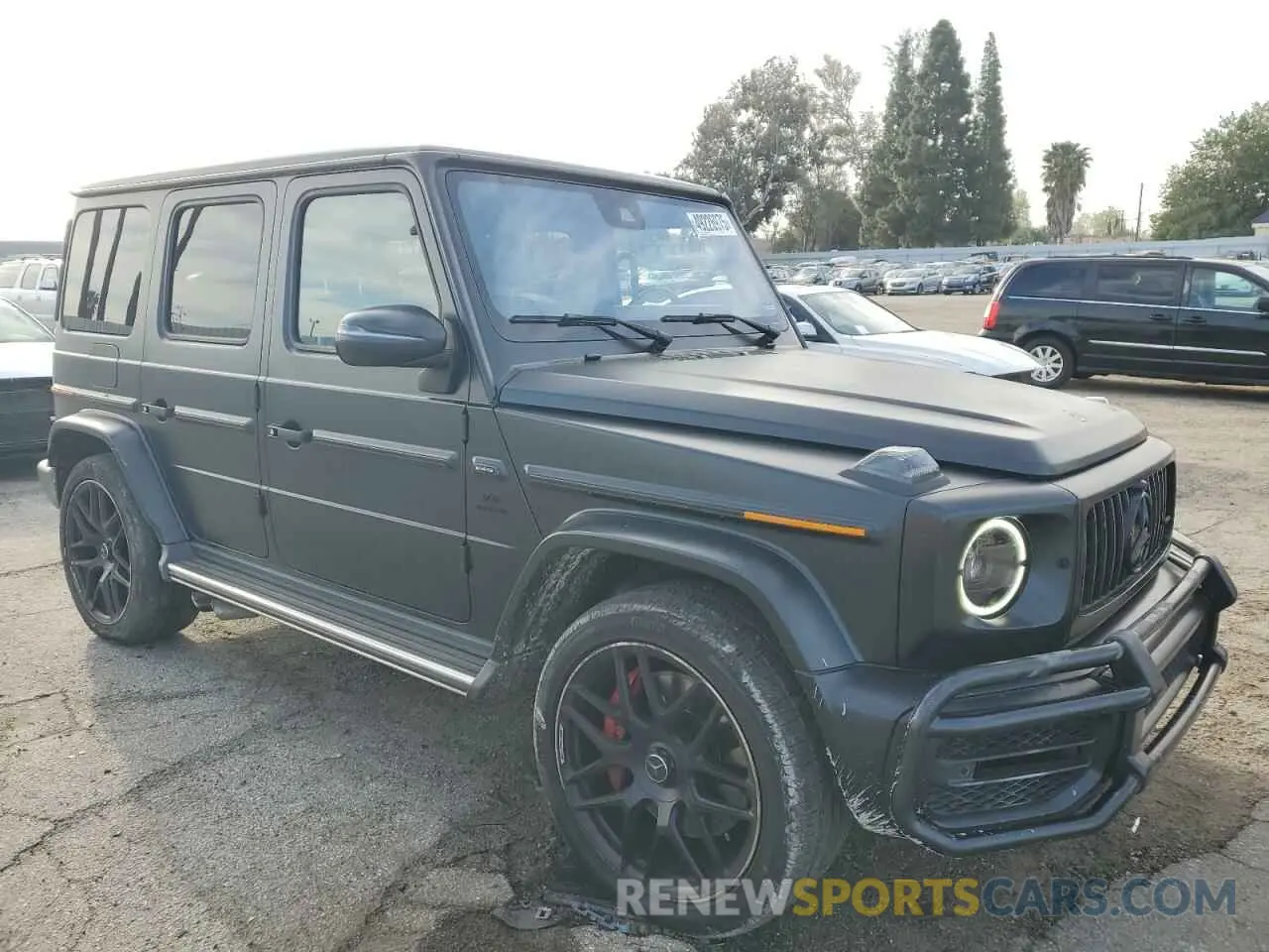 4 fotografías del automóvil dañado W1NYC7HJ2MX422289 MERCEDES-BENZ G-CLASS 2021