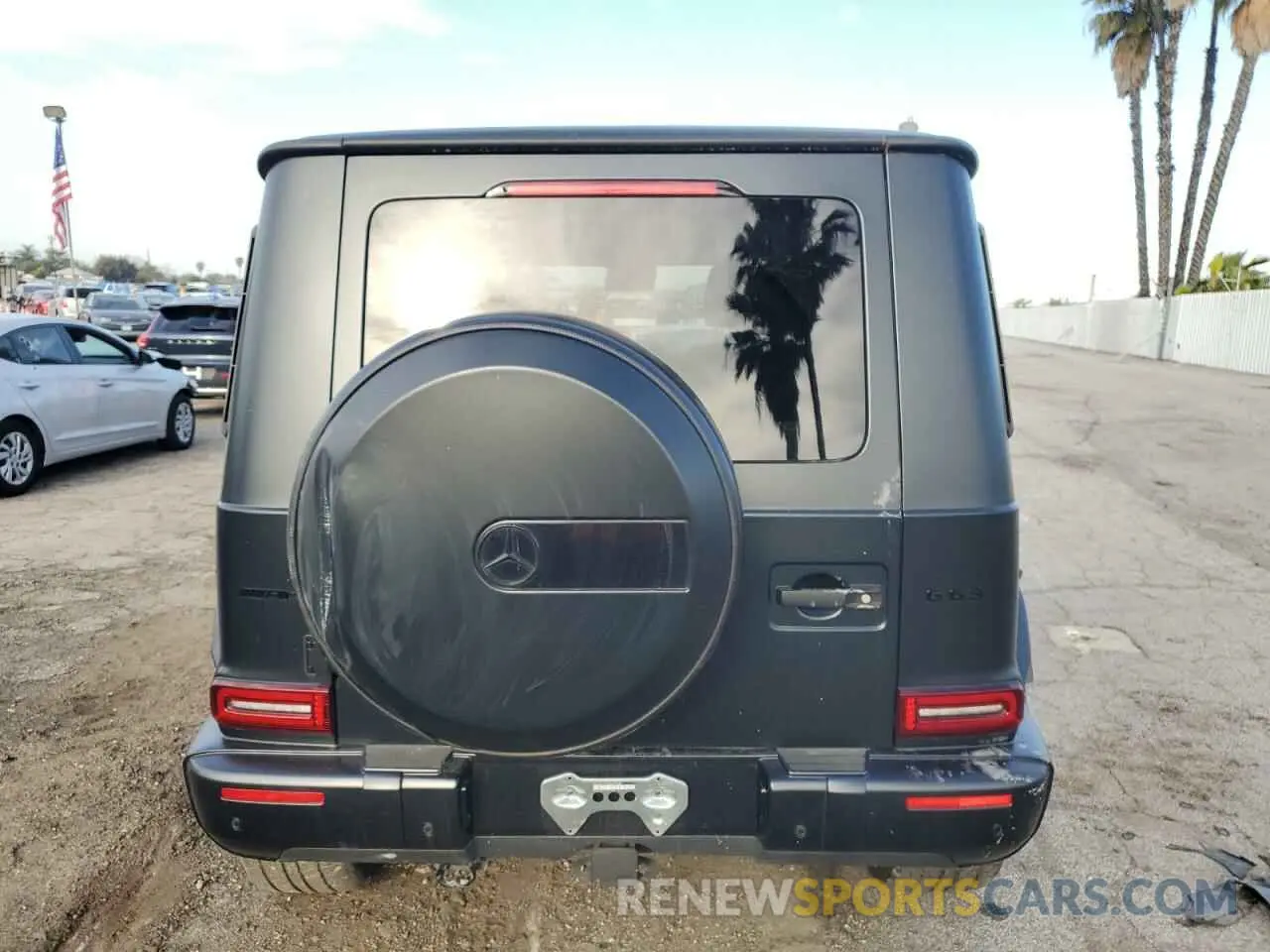6 fotografías del automóvil dañado W1NYC7HJ2MX422289 MERCEDES-BENZ G-CLASS 2021