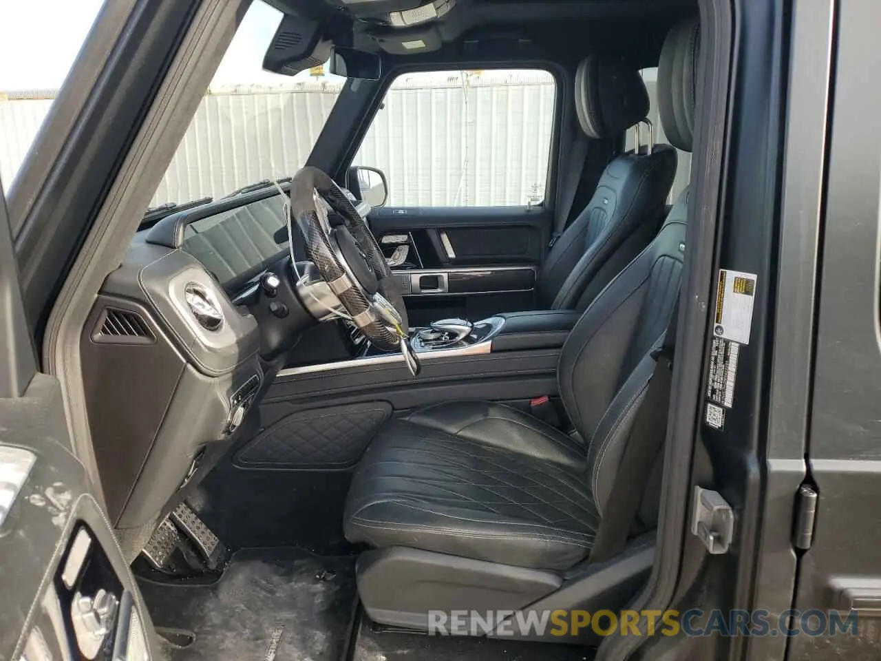 7 fotografías del automóvil dañado W1NYC7HJ2MX422289 MERCEDES-BENZ G-CLASS 2021