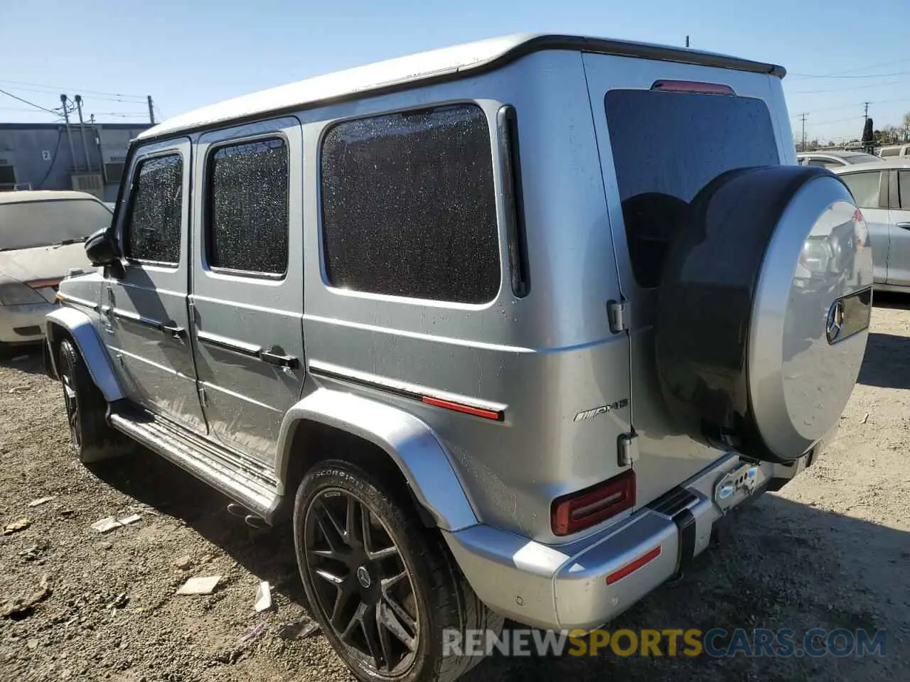2 fotografías del automóvil dañado W1NYC7HJ3MX405789 MERCEDES-BENZ G-CLASS 2021