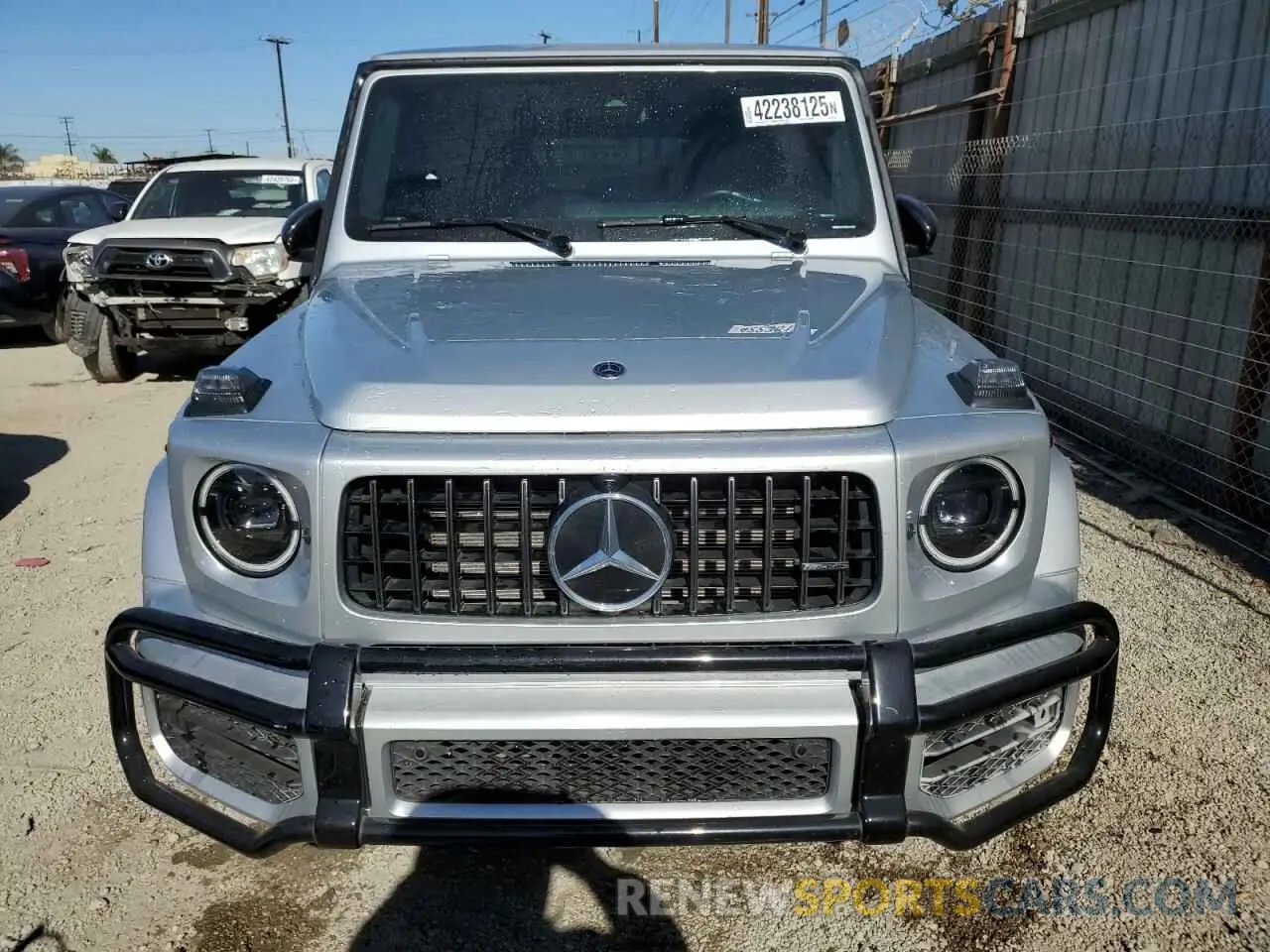 5 fotografías del automóvil dañado W1NYC7HJ3MX405789 MERCEDES-BENZ G-CLASS 2021