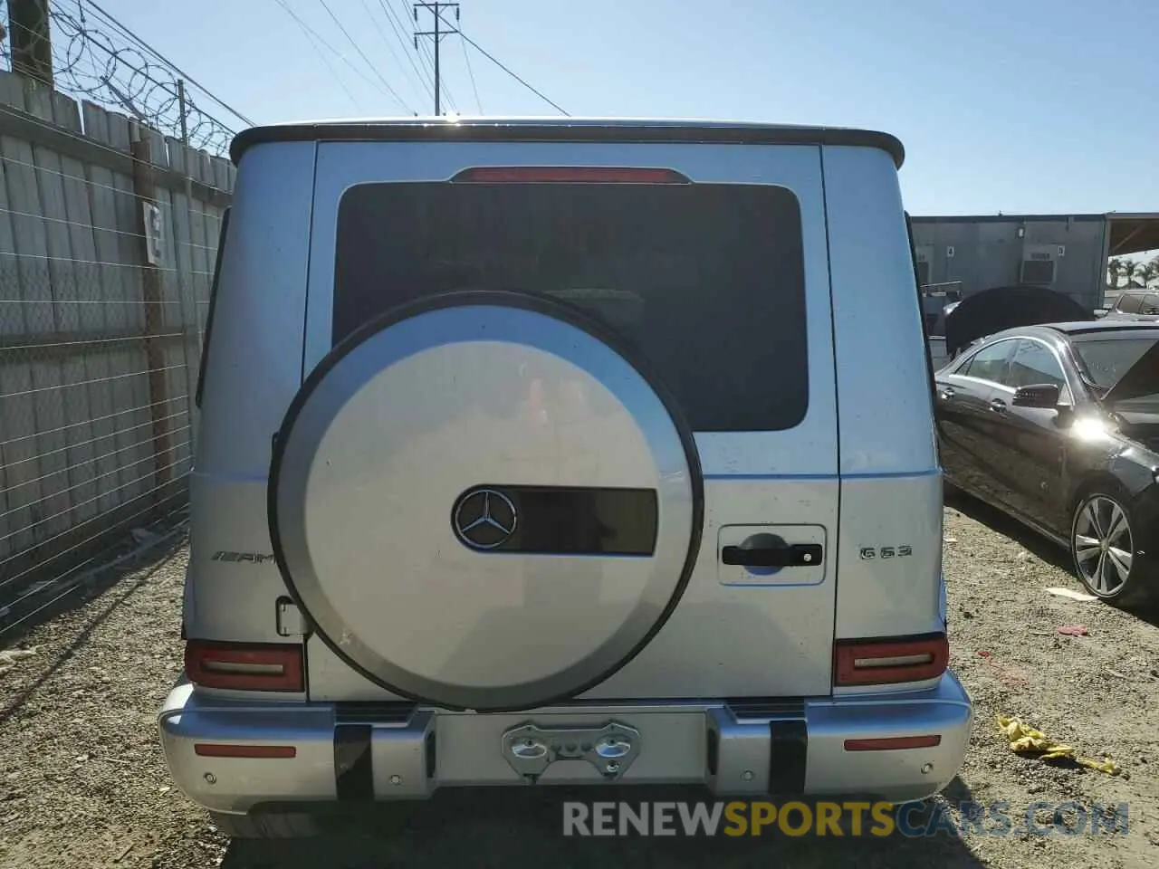 6 fotografías del automóvil dañado W1NYC7HJ3MX405789 MERCEDES-BENZ G-CLASS 2021