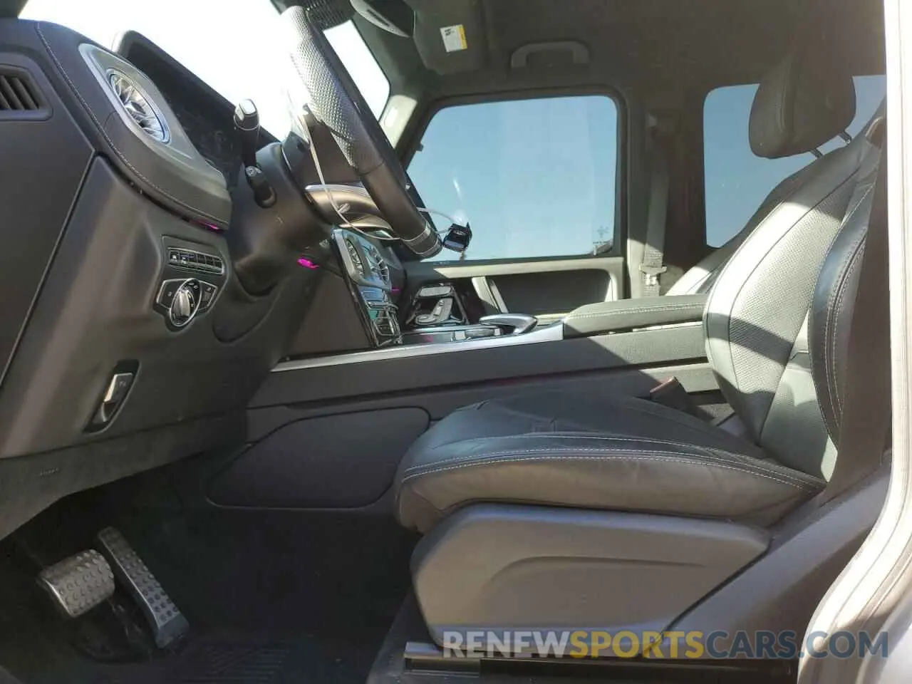 7 fotografías del automóvil dañado W1NYC7HJ3MX405789 MERCEDES-BENZ G-CLASS 2021