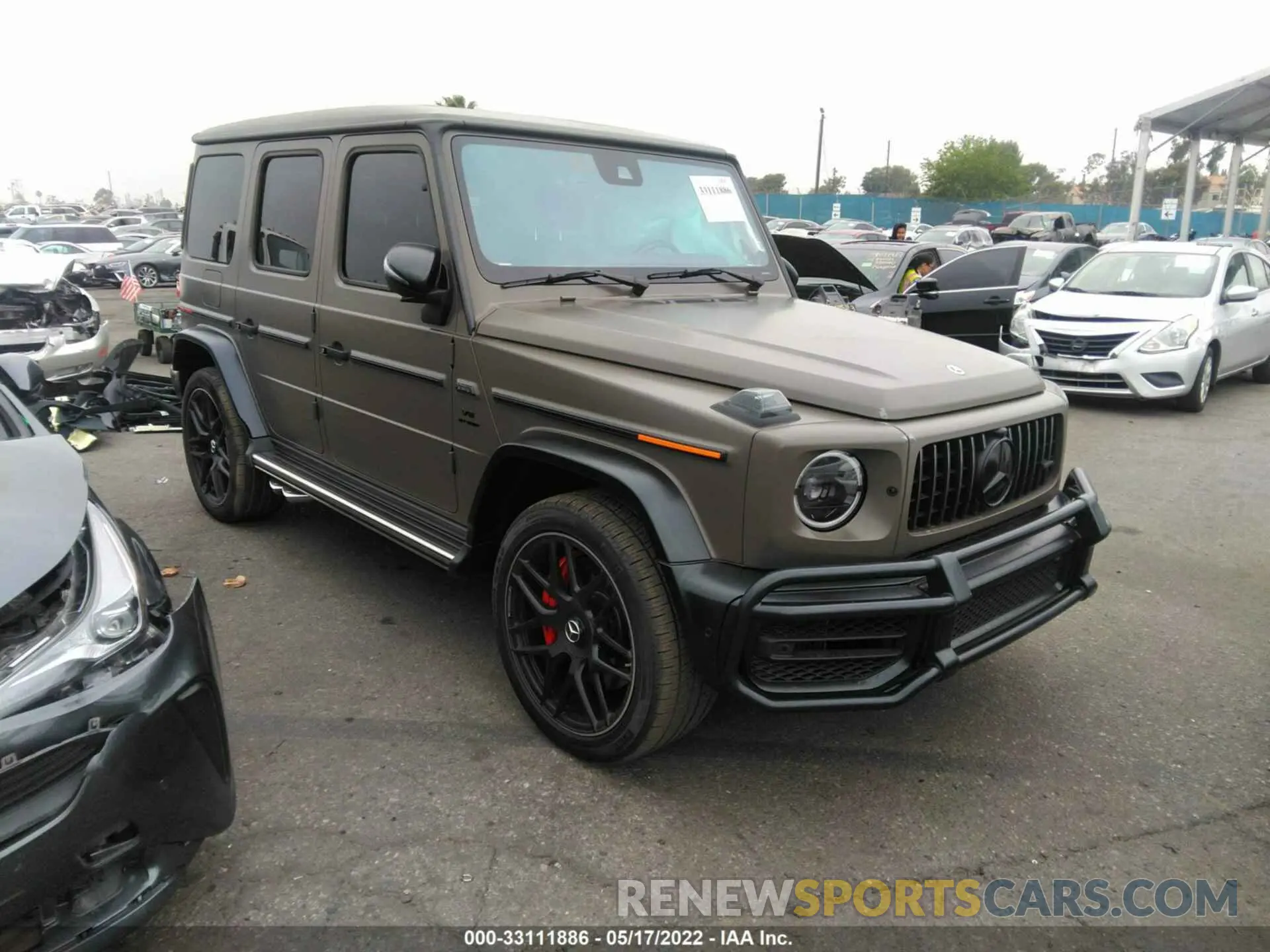 1 fotografías del automóvil dañado W1NYC7HJ3MX411544 MERCEDES-BENZ G-CLASS 2021