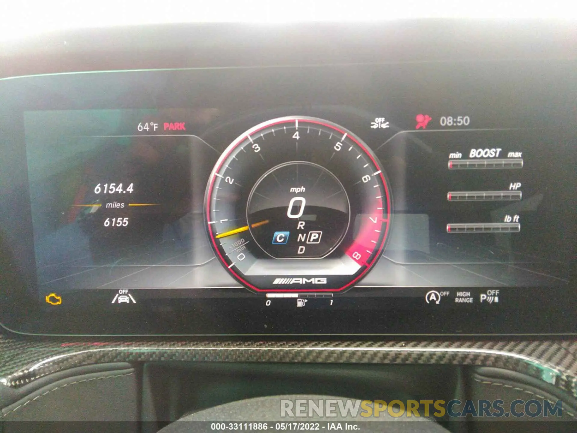 7 fotografías del automóvil dañado W1NYC7HJ3MX411544 MERCEDES-BENZ G-CLASS 2021