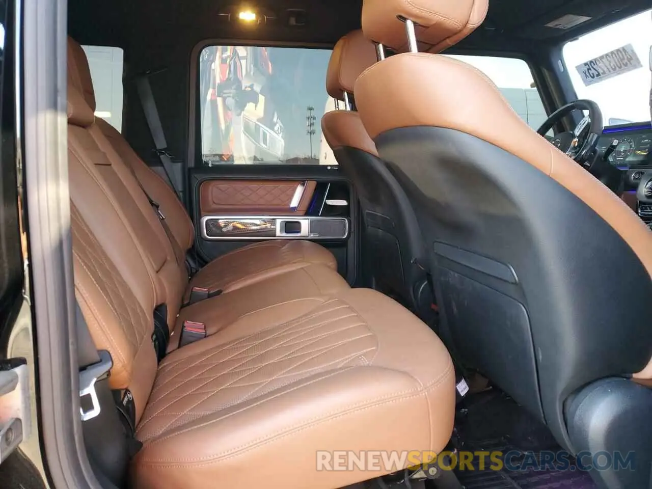 11 fotografías del automóvil dañado W1NYC7HJ4MX396164 MERCEDES-BENZ G-CLASS 2021