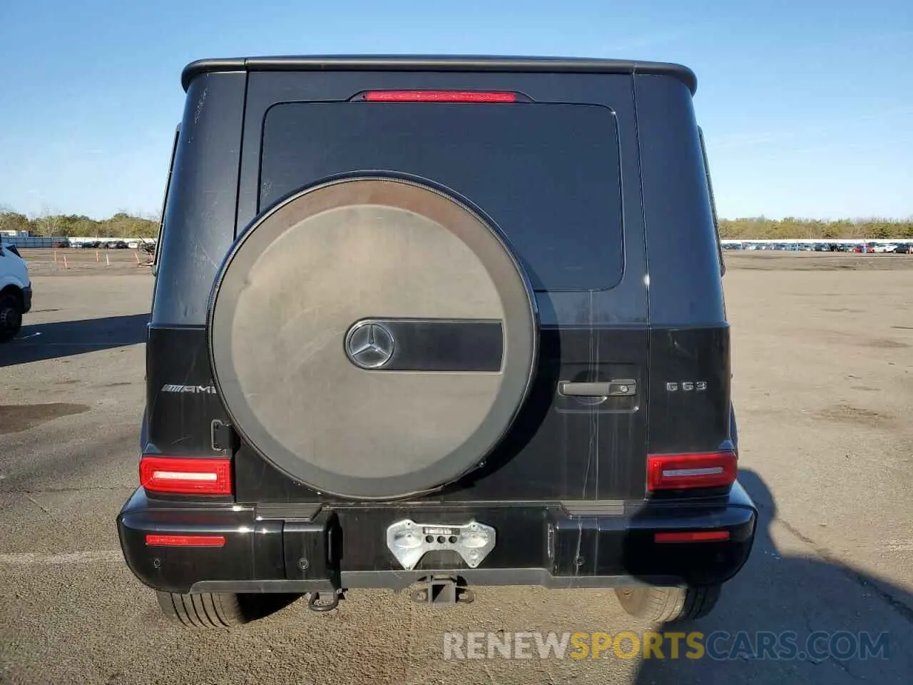 6 fotografías del automóvil dañado W1NYC7HJ4MX396164 MERCEDES-BENZ G-CLASS 2021