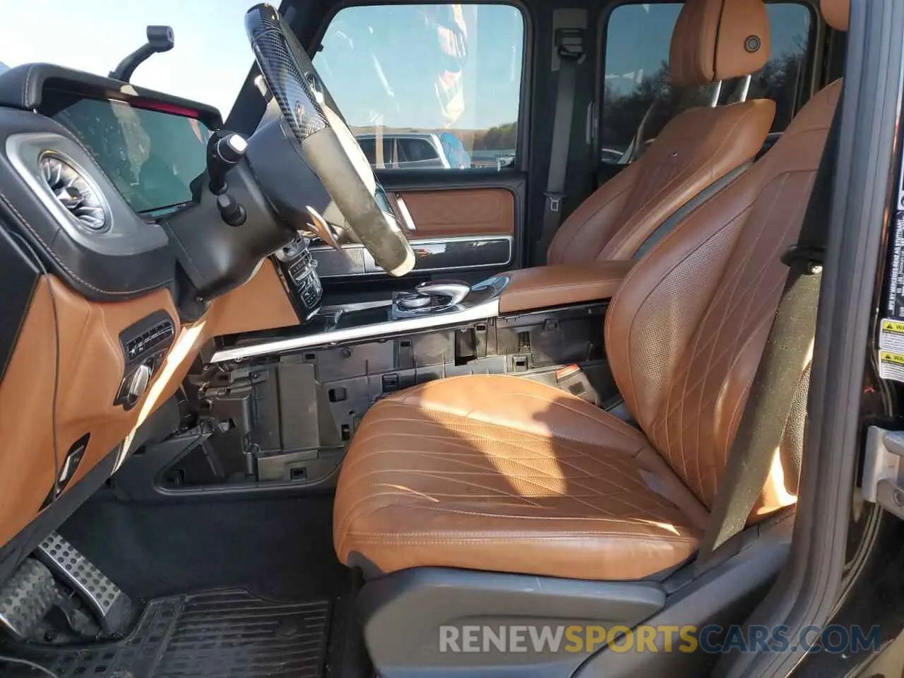 7 fotografías del automóvil dañado W1NYC7HJ4MX396164 MERCEDES-BENZ G-CLASS 2021