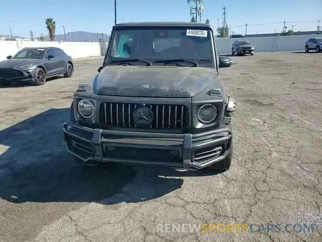 11 fotografías del automóvil dañado W1NYC7HJ5MX381348 MERCEDES-BENZ G-CLASS 2021
