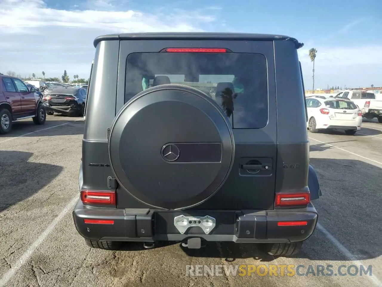 6 fotografías del automóvil dañado W1NYC7HJ5MX381348 MERCEDES-BENZ G-CLASS 2021