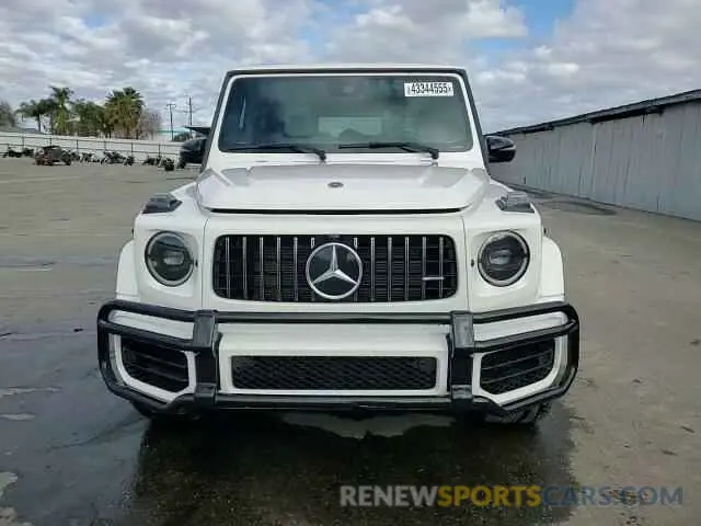 11 fotografías del automóvil dañado W1NYC7HJ6MX389801 MERCEDES-BENZ G-CLASS 2021
