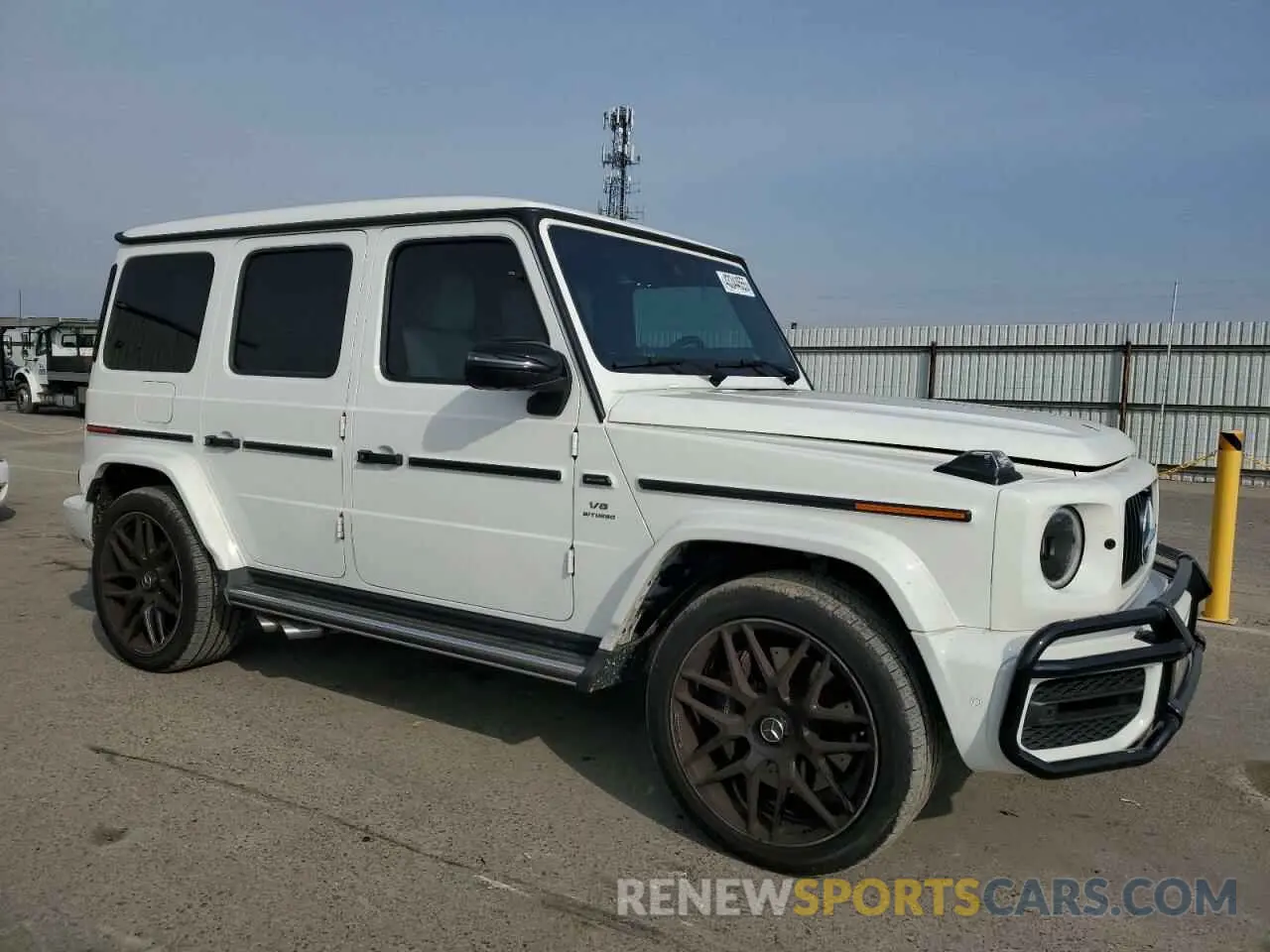 4 fotografías del automóvil dañado W1NYC7HJ6MX389801 MERCEDES-BENZ G-CLASS 2021