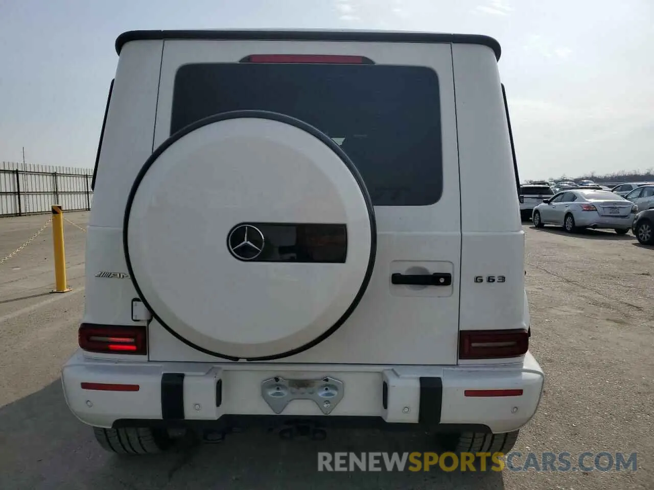 6 fotografías del automóvil dañado W1NYC7HJ6MX389801 MERCEDES-BENZ G-CLASS 2021
